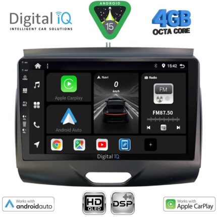 DIGITAL IQ BXF 6172_CPAA (9inc) MULTIMEDIA TABLET for FORD RANGER mod. 2015-2018