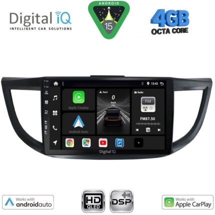 DIGITAL IQ BXF 6198_CPAA (10inc) MULTIMEDIA TABLET for HONDA CRV mod. 2013-2017