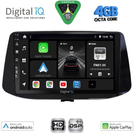 DIGITAL IQ BXF 6233_CPAA (9inc) MULTIMEDIA TABLET for HYUNDAI i30  mod. 2018-2025