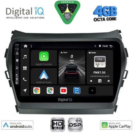 DIGITAL IQ BXF 6238_CPAA (9inc) MULTIMEDIA TABLET for HYUNDAI IX45 - SANTA FE mod. 2013-2017