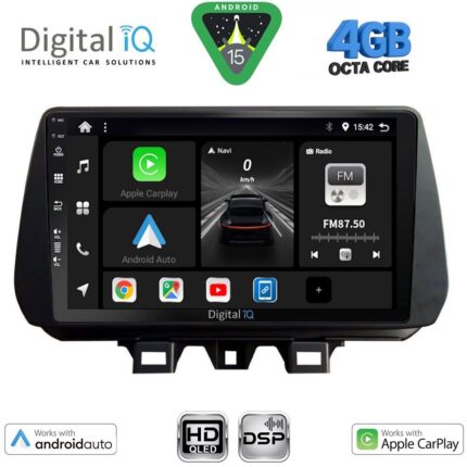 DIGITAL IQ BXF 6244_CPAA (9inc) MULTIMEDIA TABLET for HYUNDAI TUCSON mod. 2019-2023