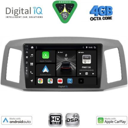 DIGITAL IQ BXF 6281_CPAA (10inc) MULTIMEDIA TABLET for JEEP GRAND CHEROKEE mod. 2005-2007