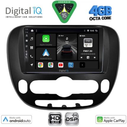 DIGITAL IQ BXF 6321_CPAA (9inc) MULTIMEDIA TABLET for KIA SOUL mod. 2014-2025