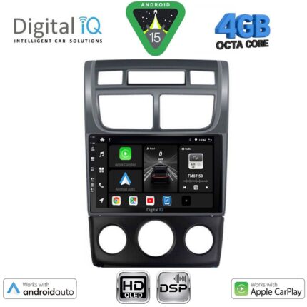 DIGITAL IQ BXF 6324BL_CPAA (A/C) (9inc) MULTIMEDIA TABLET for KIA SPORTAGE mod. 2004-2010