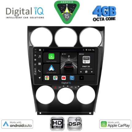 DIGITAL IQ BXF 6375_CPAA (9inc) MULTIMEDIA TABLET for MAZDA 6 (FACELIFT) mod. 2005-2008