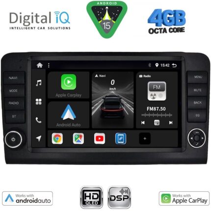DIGITAL IQ BXF 6416_CPAA (9inc) MULTIMEDIA TABLET for MERCEDES ML (W164) – GL (X164) mod. 2005-2011