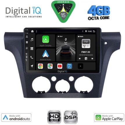 DIGITAL IQ BXF 6441CL_CPAA (10inc) MULTIMEDIA TABLET for MITSUBISHI OUTLANDER mod. 2001-2005 with CLIMA