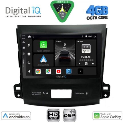 DIGITAL IQ BXF 6442_CPAA (9inc) MULTIMEDIA TABLET for CITROEN C-CROSSER | MITSUBISHI OUTLANDER | PEUGEOT 4007 mod. 2006-2012