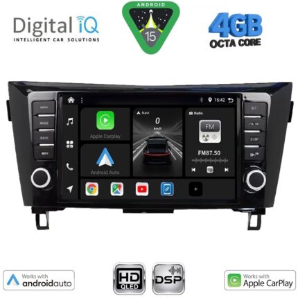 DIGITAL IQ BXF 6467_CPAA (9inc) MULTIMEDIA TABLET for NISSAN QASHQAI - XTRAIL mod. 2014-2021