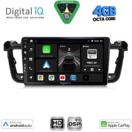 DIGITAL IQ BXF 6518_CPAA (9inc) MULTIMEDIA TABLET for PEUGEOT 508 mod. 2010-2016