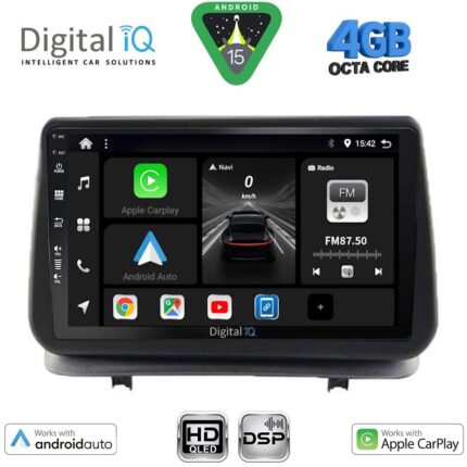 DIGITAL IQ BXF 6543_CPAA (9inc) MULTIMEDIA TABLET for RENAULT CLIO mod. 2005-2011