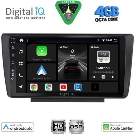 DIGITAL IQ BXF 6594_CPAA (9inc) MULTIMEDIA TABLET for SKODA OCTAVIA 5 mod. 2005-2012