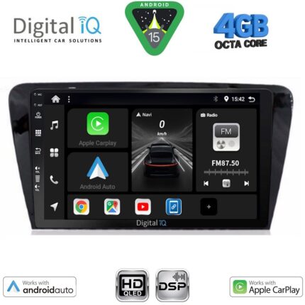 DIGITAL IQ BXF 6597_CPAA (10inc) MULTIMEDIA TABLET for SKODA OCTAVIA 7 mod. 2013-2021