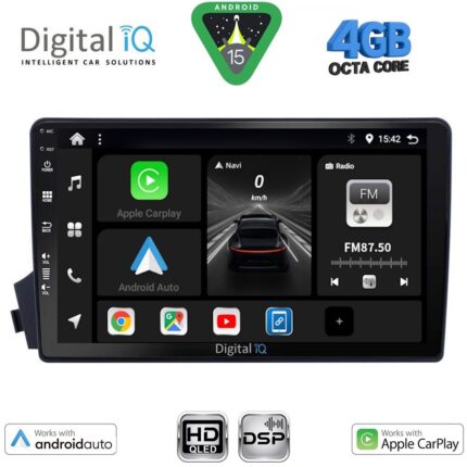 DIGITAL IQ BXF 6650_CPAA (9inc) MULTIMEDIA TABLET for SSANGYONG ACTYON - KYRON mod. 2006-2015