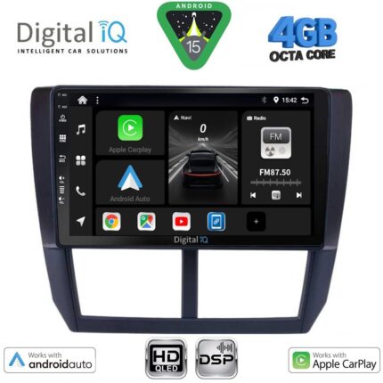 DIGITAL IQ BXF 6662_CPAA (9inc) MULTIMEDIA TABLET for SUBARU FORESTER - IMPREZA - XV mod. 2008-2013