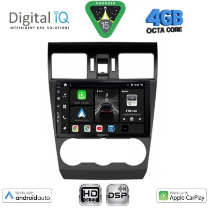 DIGITAL IQ BXF 6663_CPAA (9inc) MULTIMEDIA TABLET for SUBARU FORESTER - IMPREZA - XV mod. 2013-2019