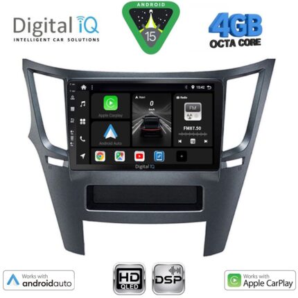 DIGITAL IQ BXF 6667_CPAA (9inc) MULTIMEDIA TABLET for SUBARU LEGACY - OUTBACK mod. 2009-2014