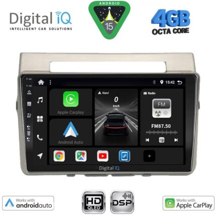 DIGITAL IQ BXF 6711B_CPAA (9inc) MULTIMEDIA TABLET for TOYOTA COROLLA VERSO mod. 2004-2009