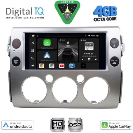 DIGITAL IQ BXF 6717_CPAA (9inc) MULTIMEDIA TABLET for TOYOTA FJ CRUISER mod. 2007-2013