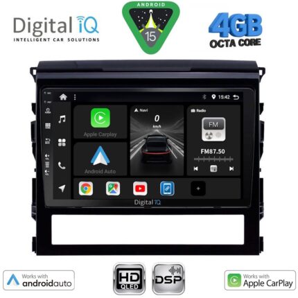 DIGITAL IQ BXF 6725_CPAA (9inc) MULTIMEDIA TABLET for TOYOTA LANDCRUISER mod. 2016-2019