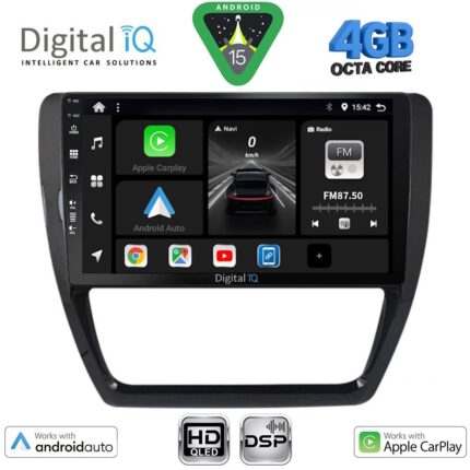 DIGITAL IQ BXF 6741_CPAA (10inc) MULTIMEDIA TABLET for VW JETTA mod. 2010-2016