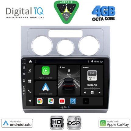 DIGITAL IQ BXF 6767_CPAA A/C (10inc) MULTIMEDIA TABLET for VW TOURAN mod. 2003-2010