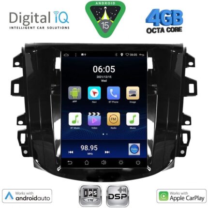 DIGITAL IQ BXF 6856_CPAA TESLA STYLE for NISSAN NAVARA mod. 2016-2025