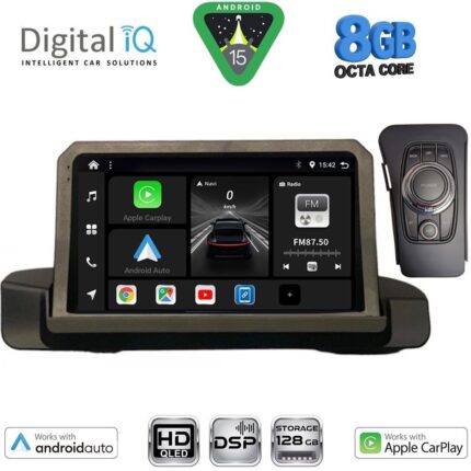 DIGITAL IQ BXF 7044_CPAA (9inc) MULTIMEDIA TABLET for BMW S.3 (E90-91-92) mod. 2005-2012
