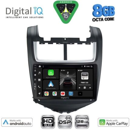 DIGITAL IQ BXF 7075_CPAA (9inc) MULTIMEDIA TABLET for CHEVROLET AVEO mod. 2014-2017