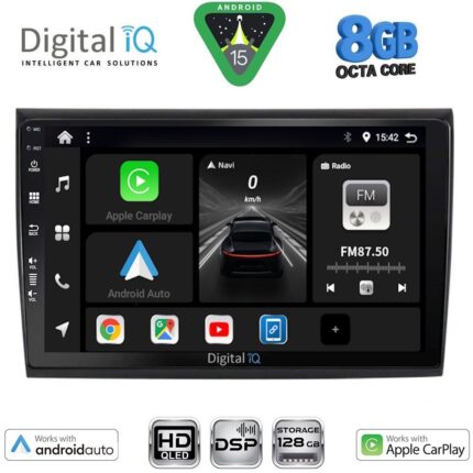 DIGITAL IQ BXF 7136_CPAA (9inc) MULTIMEDIA TABLET for FIAT BRAVO mod. 2007-2019