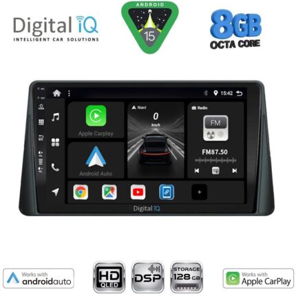 DIGITAL IQ BXF 7158_CPAA (9inc) MULTIMEDIA TABLET for FORD FOCUS mod. 2019-2025