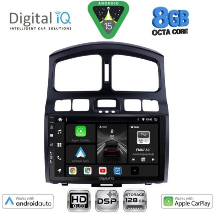 DIGITAL IQ BXF 7236_CPAA (9inc) MULTIMEDIA TABLET for HYUNDAI SANTA FE  mod. 2003-2006