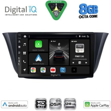 DIGITAL IQ BXF 7265_CPAA (9inc) MULTIMEDIA TABLET for IVECO DAILY mod. 2014-2023