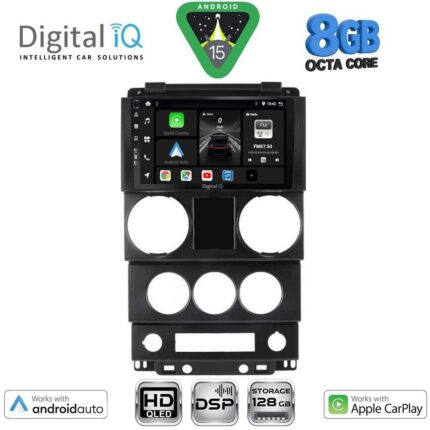 DIGITAL IQ BXF 7292_CPAA (9inc) MULTIMEDIA TABLET for JEEP WRANGLER  mod. 2006-2011
