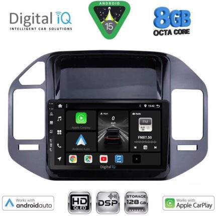 DIGITAL IQ BXF 7444_CPAA (9inc) MULTIMEDIA TABLET for MITSUBISHI PAJERO mod. 1999-2006