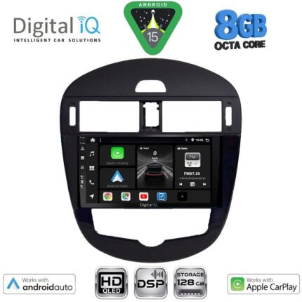 DIGITAL IQ BXF 7470_CPAA CLIMA (9inc) MULTIMEDIA TABLET for NISSAN PULSAR mod. 2014-2020