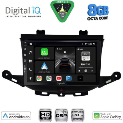 DIGITAL IQ BXF 7483_CPAA (9inc) MULTIMEDIA TABLET for OPEL ASTRA K mod. 2015-2023
