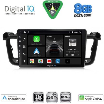 DIGITAL IQ BXF 7518_CPAA (9inc) MULTIMEDIA TABLET for PEUGEOT 508 mod. 2010-2016