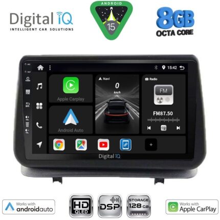 DIGITAL IQ BXF 7543_CPAA (9inc) MULTIMEDIA TABLET for RENAULT CLIO mod. 2005-2011