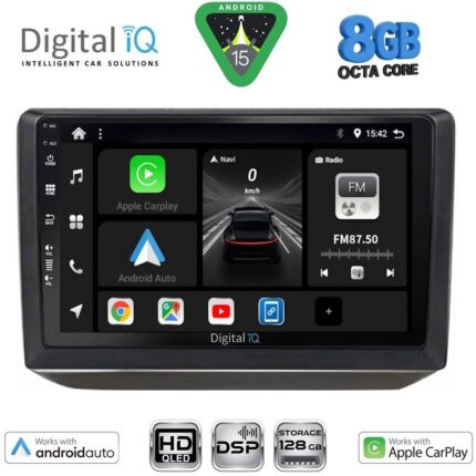 DIGITAL IQ BXF 7581_CPAA (10inc) MULTIMEDIA TABLET for SKODA FABIA mod. 2008-2014
