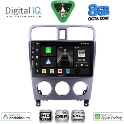 DIGITAL IQ BXF 7661_CPAA (9inc) MULTIMEDIA TABLET for SUBARU FORESTER  mod. 2002-2008
