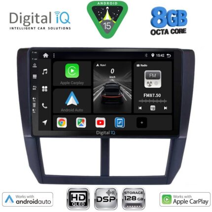 DIGITAL IQ BXF 7662_CPAA (9inc) MULTIMEDIA TABLET for SUBARU FORESTER - IMPREZA - XV mod. 2008-2013