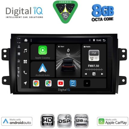 DIGITAL IQ BXF 7688_CPAA (9inc) MULTIMEDIA TABLET for FIAT SEDICI – SUZUKI SX4 mod. 2005-2013