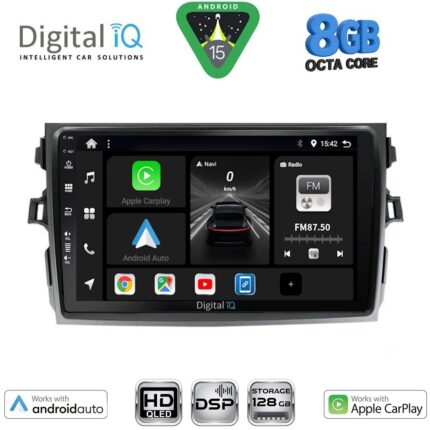 DIGITAL IQ BXF 7713_CPAA (9inc) MULTIMEDIA TABLET for TOYOTA COROLLA 4D mod. 2006-2012
