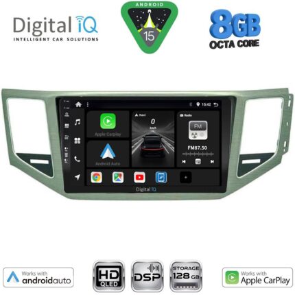 DIGITAL IQ BXF 7745_CPAA (SL) (10inc) MULTIMEDIA TABLET for VW GOLF SPORTSVAN mod. 2014-2021