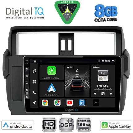 DIGITAL IQ BXF 7777_CPAA (10inc) MULTIMEDIA TABLET for TOYOTA PRADO mod. 2014-2017