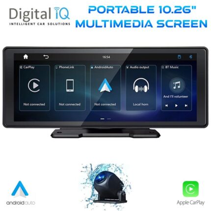 DIGITAL IQ PNA 9900_CPAA (10.26inc) (PORTABLE DVR MULTIMEDIA CARPLAY & ANDROID AUTO)