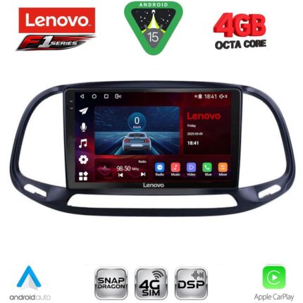 LENOVO SSQ 9138_CPA (9inc) MULTIMEDIA TABLET for FIAT DOBLO – OPEL COMBO mod. 2015-2018