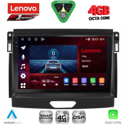 LENOVO SSQ 9172_CPA (9inc) MULTIMEDIA TABLET for FORD RANGER mod. 2015-2018