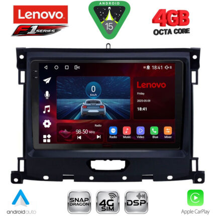 LENOVO SSQ 9173_CPA (9inc) MULTIMEDIA TABLET for FORD RANGER mod. 2018-2023